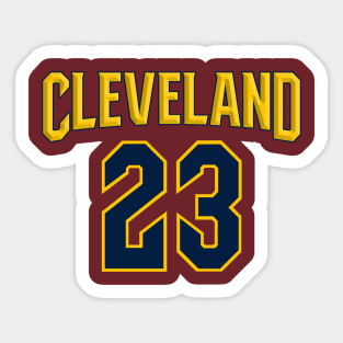 Cleveland 23 Sticker